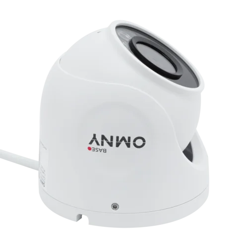 Камера сетевая купольная 5Мп OMNY BASE miniDome5E-WDS-SDL 28 с двойной подсветкой и микрофоном